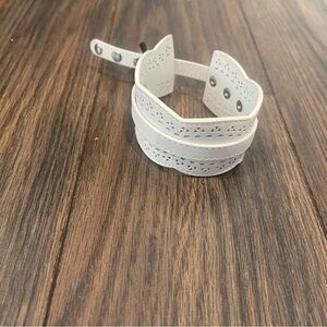 WHBM Brand new soft leather cuff bracelet